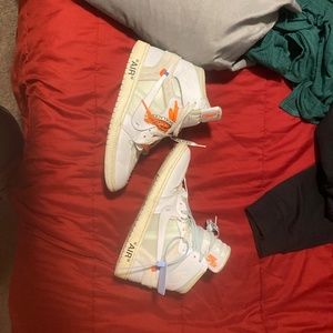 Off white Air Jordan 1 White